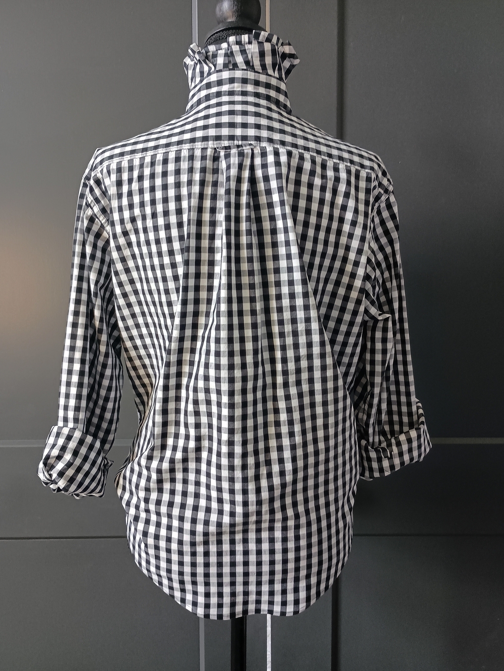 Upcycled Women's USC Ruffle Collar Shirt #100 - Picture 5 of 9